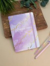 Блокнот (А5) "Bonjour color", purple (14.5*21)