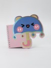 Блокнот на спирали (B6) "Bear umbrella", pink (13*18)