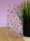 Наклейки "Pink Flamingo" (20,5*9 см)