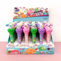 Ручка с поворотным механизмом "Colorful unicorn", mix, шоу-бокс 36 шт.