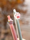 Набор ручка пиши-стирай + вечный карандаш "Cute paw", pink