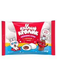 Воздушное суфле" "ПУХЛЫЙ КРОЛИК" (Marshmallows) с начинкой, со вкусом колы, 85 гр