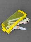 Пенал "Color net", yellow (9*21 см)