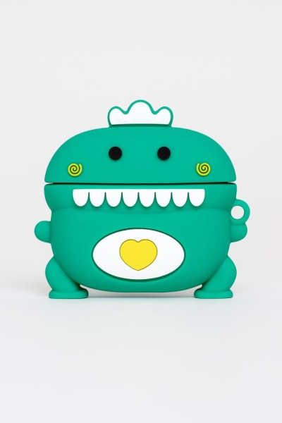 Чехол для AirPods 3  "Cute dinosaur", green 