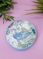 Контейнер для линз «Whale», blue alga