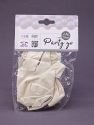 Набор воздушных шаров 8 шт. "Monochrome magic", white (30 см)