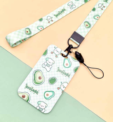 Футляр для карт на ленте "Avocado "