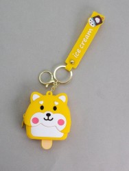 Брелок-кошелёк "Ice cream dog", orange (9*7 см)
