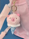 Мягкая игрушка - брелок "Pig ice cream", mix, 11 см