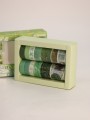 Набор декоративного скотча 12 шт. "Art Gallery", green (3см*2м)
