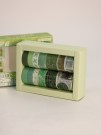 Набор декоративного скотча 12 шт. "Art Gallery", green (3см*2м)