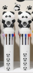 Разноцветная ручка 10 в 1 "Cute White Panda"