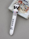 Разноцветная ручка 10 в 1 "Cute White Panda"