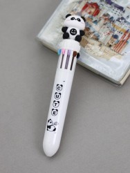 Разноцветная ручка 10 в 1 "Cute White Panda"
