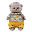 Мягкая игрушка "Кот Басик BABY в рубашке и штанишках" (20 см)