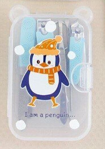 Маникюрный набор "I am a penguin", blue 