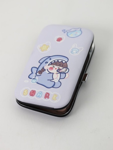 Маникюрный набор "Anime baby shark", blue 