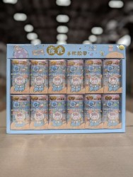 Набор декоративного скотча 5 шт. "Space bunny", blue, шоу-бокс 12 шт.