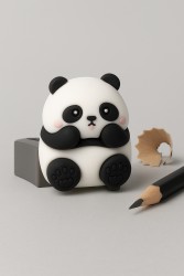 Точилка  для карандашей "Hello!? Panda", mix