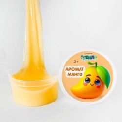 Слайм "Стекло", манговый (50гр)