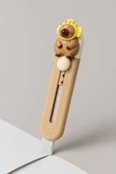 Канцелярский нож "Capybara", brown