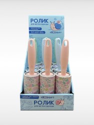 Ролик для чистки одежды "Cornflower field", 10 см*60 листов, шоу-бокс iLikeGift 12 шт.