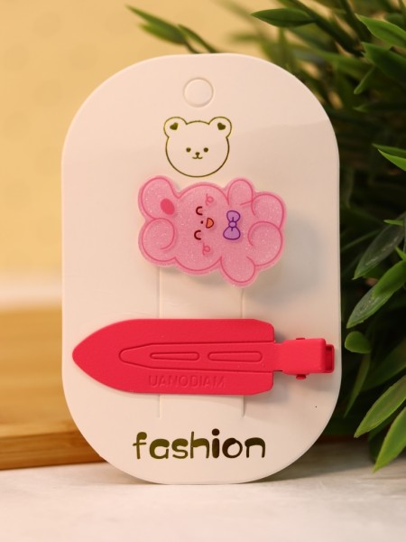 Набор аксессуаров для волос "Bunny", pink, 2 шт. в наборе 