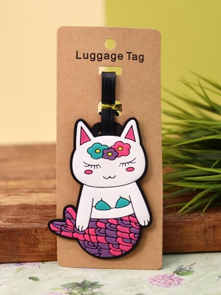 Бирка для багажа «Cat mermaid» 