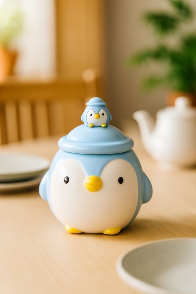 Кружка «Little penguin», blue (400 ml) 