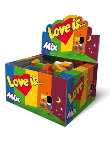 Жевательная резинка "Love is" Микс 100 шт 