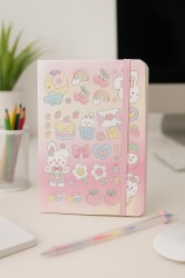 Блокнот (А6) "Bunny cupcake", pink (10.5*14.5)