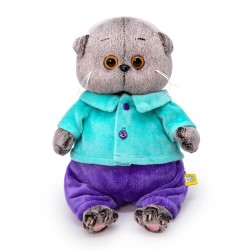 Мягкая игрушка "Кот Басик BABY в ярком комплекте" (20 см)