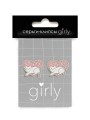 Серьги-клипсы GIRLY "Cat in the heart"