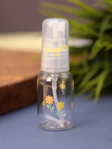 Дорожная бутылочка "Bonjour", yellow (25 ml) 