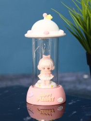Ночник "Starlight", moon girl, 13 см
