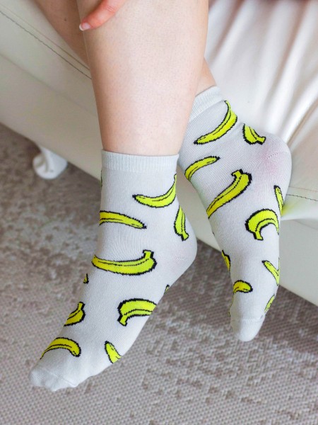 Носки женские iLikeGift "Banana", р. 35-40 