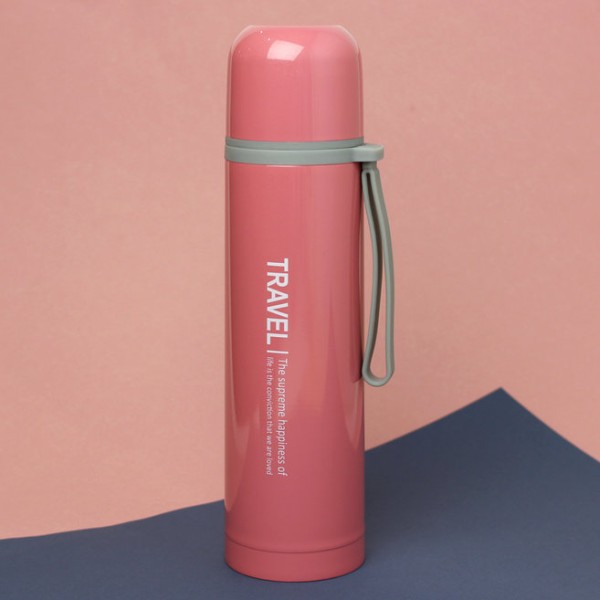B-MLH8556-500-Z ТЕРМОС "TRAVEL" pink 500ml (MLH557) 