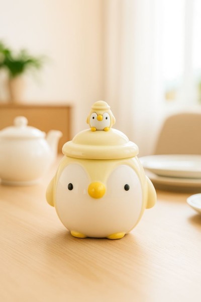 Кружка «Little penguin», yellow (400 ml) 