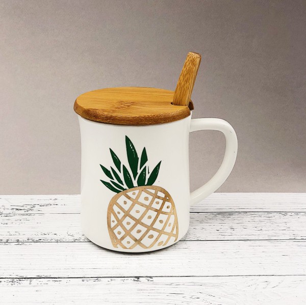 Кружка "Pineapple", white (350ml) 