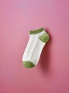 Носки iLikeGift «Braids», green, мужские/женские евро размер 35-41