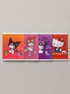 Тетрадь А5 "Kuromi+MyMelody+HK" в доп. ПВХ обложке, 48 л, клетка