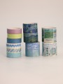 Набор декоративного скотча 12 шт. "Art Gallery", blue (3см*2м)