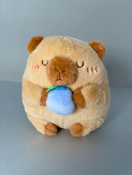 Мягкая игрушка "Capybara fruit", 17 см