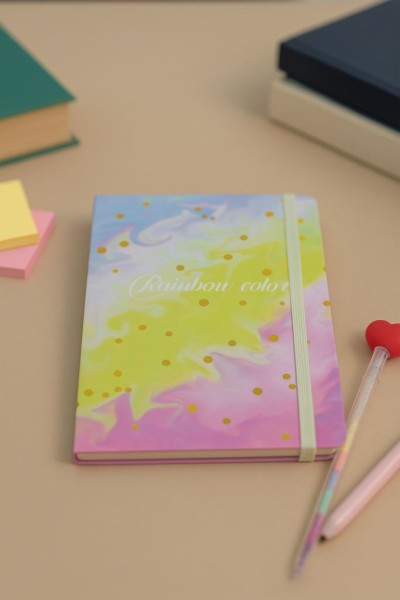 Блокнот (А5) "Bonjour color", blue (14.5*21) 