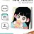 Картина по номерам на подрамнике Draw Me! «Brilliant eyes», (20*20 см)