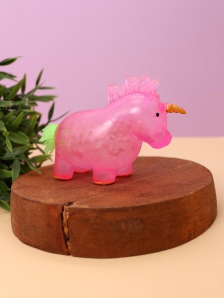 Мялка - антистресс «Colorful unicorn squishy», purple 