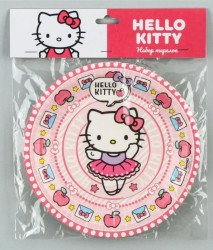 Набор бумажных тарелок 6 шт. "Hello Kitty" (d=180 мм)