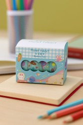 Набор декоративного скотча «Planet rabbit», green