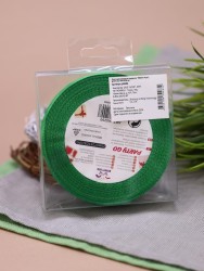 Лента для декора и подарков "Ribbon of Joy", green (2,5 см*1 м)