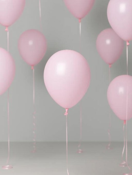 Набор воздушных шаров 10 шт. "Unified joy pack", light pink (25 см) 